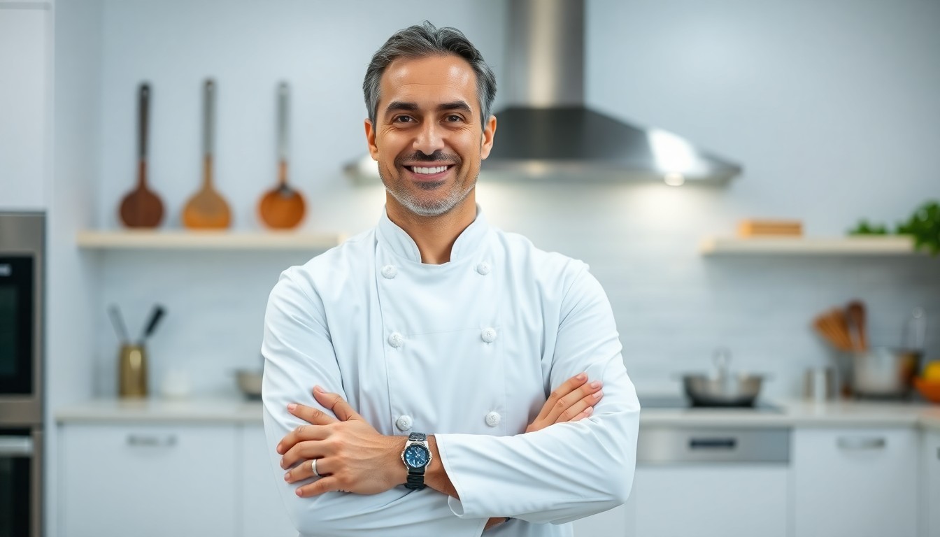 Şef Mehmet Yılmaz portresi