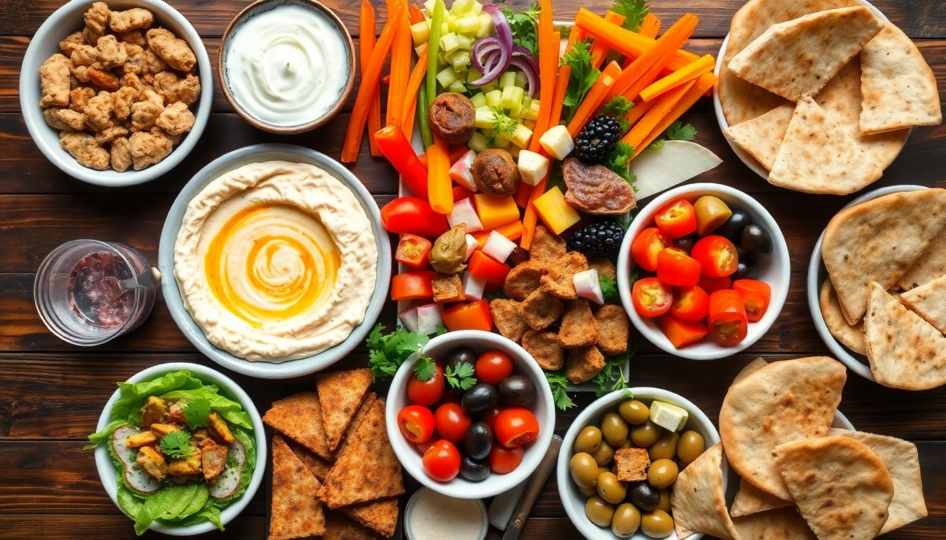 Akdeniz Meze Tabağı